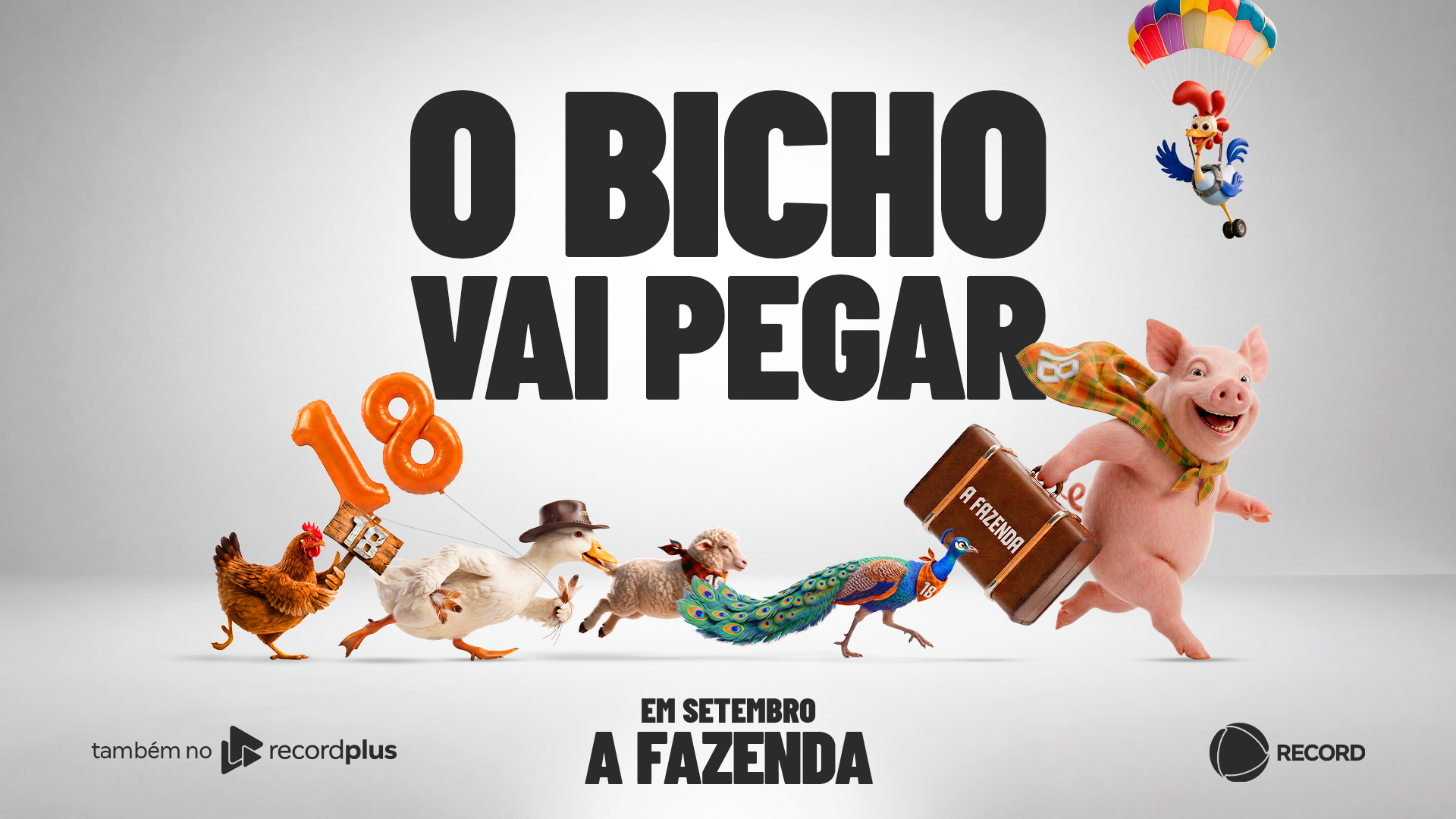 A contagem regressiva começou! A Fazenda 18 já tem data para estrear e promete movimentar as noites dos catarinenses.